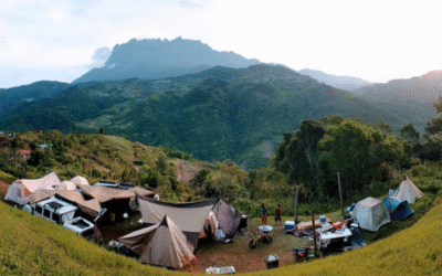 Glamping Kundasang Sabah | Camping Stays with Mountain Views